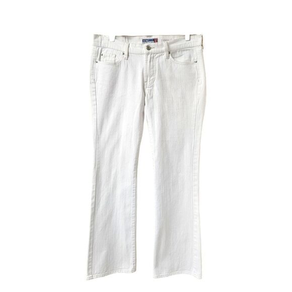 OLD NAVY Women's white Ultra Low Waist Bootcut Jeans 👖 - Picture 2 of 15